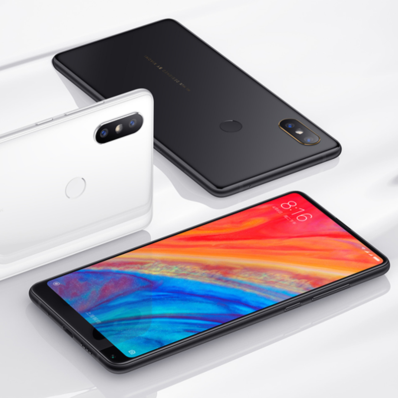 Original Xiaomi Mi Mix 2S 256GB ROM 8GB RAM Smart Mobile Phone Snapdragon 845 Octa Core Android 5.99" Full Screen 12.0MP AI NFC Face ID Fingerpri