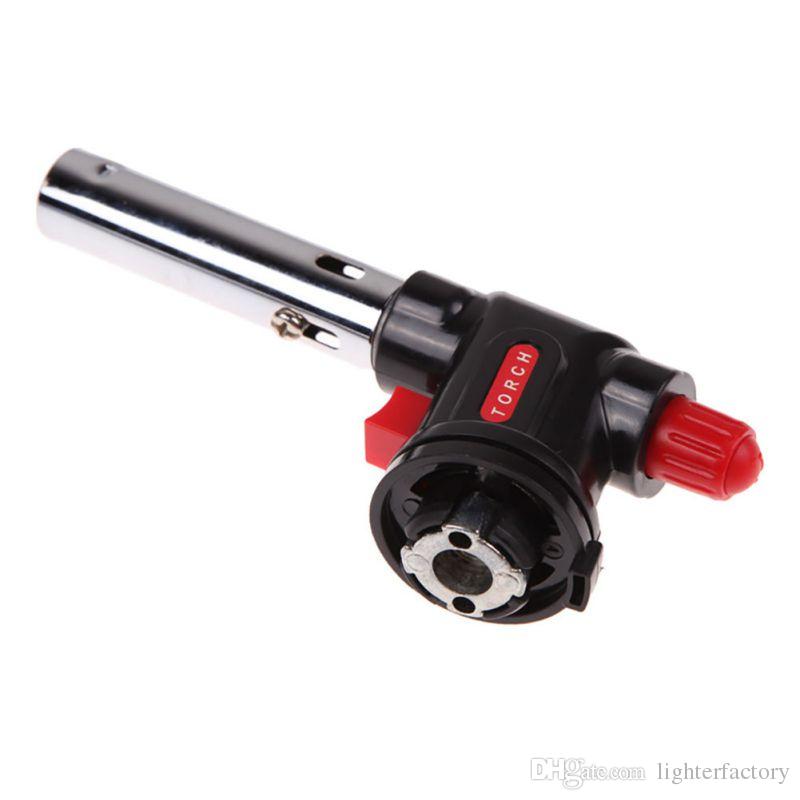 Welding Gun Burner kitchen torch Flamethrower BBQ Guns Butane Gas Blow Torch Lighter Soldering Cooking Tools New W260202