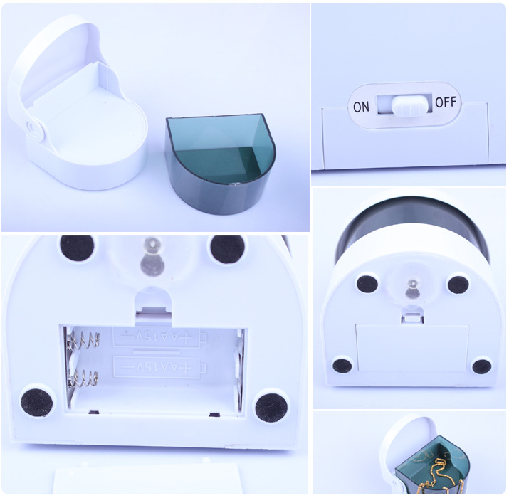 Mini electric jewelry cleaner necklace rings bracelets cordless sonic cleaner jewelry vibrate cleaning machine Simple practical tools