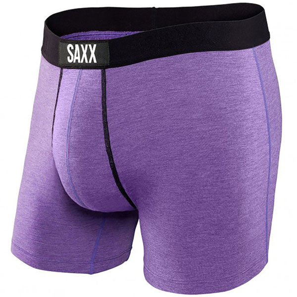 SAXX VIBE Mens Viscose Soft Underwear Modern Fit Boxer - NO BOX, Black;white