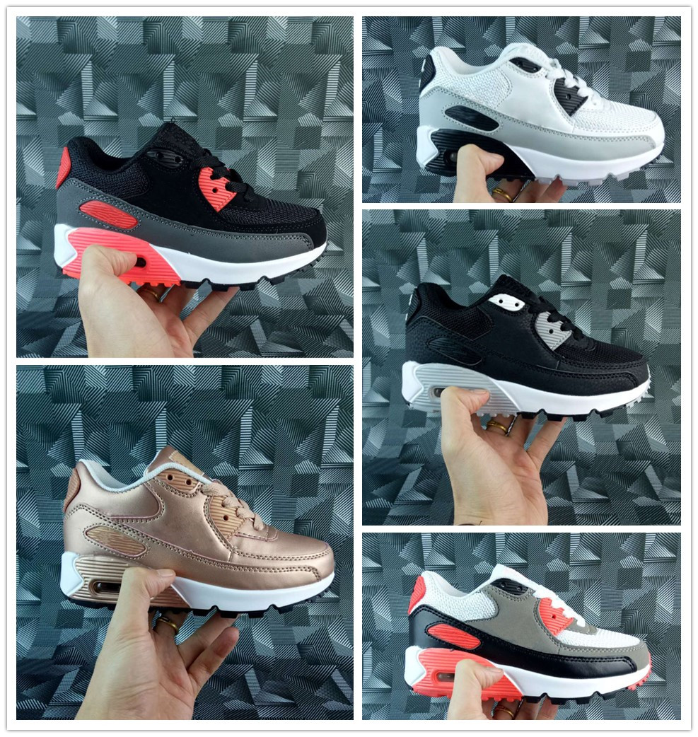 Baby kids Sneakers Shoes classic 90 Youth boys girls children's Running Shoes Black White Trainer Air Cushion Breathable Sports Shoes, Color 1
Baby kids Sneakers Shoes classic 90 Youth boys girls children's Running Shoes Black White Trainer Air Cushion Breathable Sports Shoes, Color 1