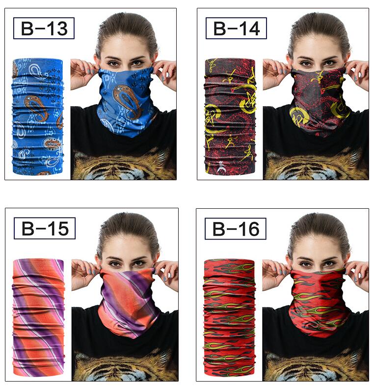 20 Styles Magic Scarf Multifunctional Scarves Outdoor MASK Cycling Bandana Women Men Hot Hair band Scarf Magic Headwear
20 Styles Magic Scarf Multifunctional Scarves Outdoor MASK Cycling Bandana Women Men Hot Hair band Scarf Magic Headwear
