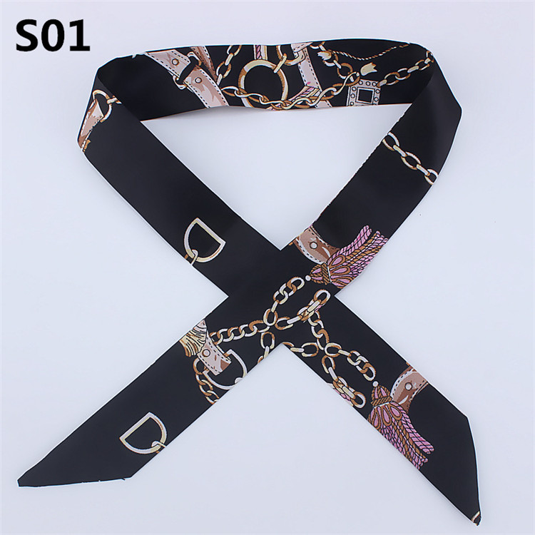 100cm*4cm High-end Woman Fashion Designs Tied Bag Scarf Ladies Small Bow Ribbon Headscarf Silk Scarves Wrap 66 colors Factory Outlet
100cm*4cm High-end Woman Fashion Designs Tied Bag Scarf Ladies Small Bow Ribbon Headscarf Silk Scarves Wrap 66 colors Factory Outlet
