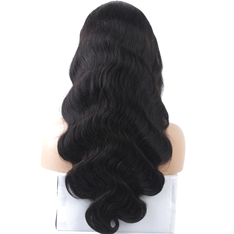 Full Lace Wig Body Wave Hair 20inch 22inch 24inch For Women With Baby Hair Brazilian Virgin Hair Lace Wigs Free Shipping