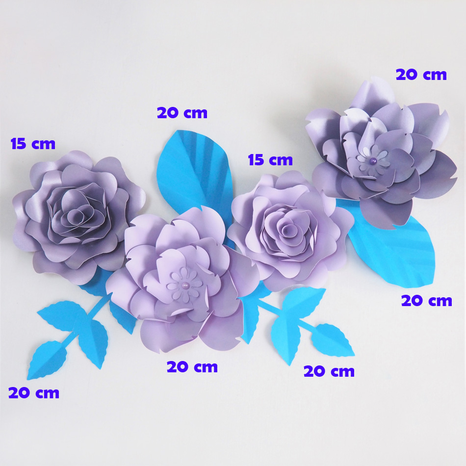 DIY Giant Paper Flowers Artificial Rose Fleurs Artificielles Backdrop 4pcs+ 4 Leave Wedding Party Decor Nursery Lilac
DIY Giant Paper Flowers Artificial Rose Fleurs Artificielles Backdrop 4pcs+ 4 Leave Wedding Party Decor Nursery Lilac