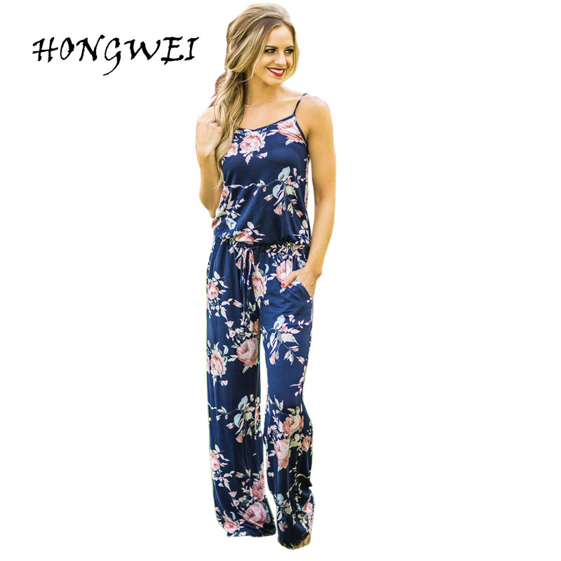 New Kawaii Floral Jumpsuit Trendy Women Spaghetti Strap Long Jumpsuits Casual Beach Long Pants Playsuits Overalls Pockets, White
New Kawaii Floral Jumpsuit Trendy Women Spaghetti Strap Long Jumpsuits Casual Beach Long Pants Playsuits Overalls Pockets, White