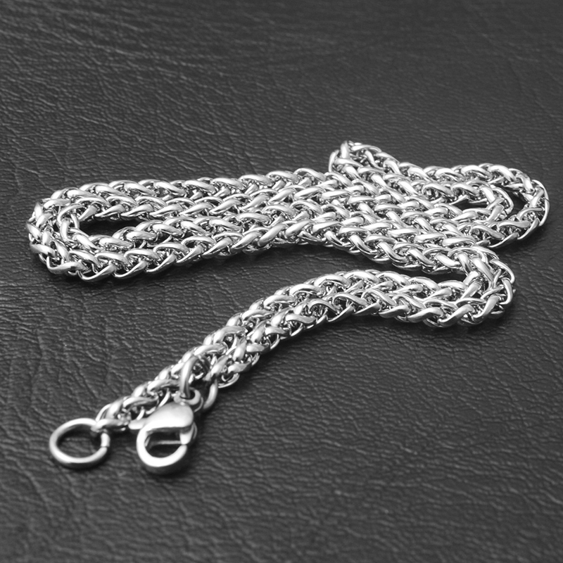 High Quality 316L Stainless Steel Chains Necklace Titanium Steel Jewelry Jewelry Accessories Mens Women Thick Necklace
