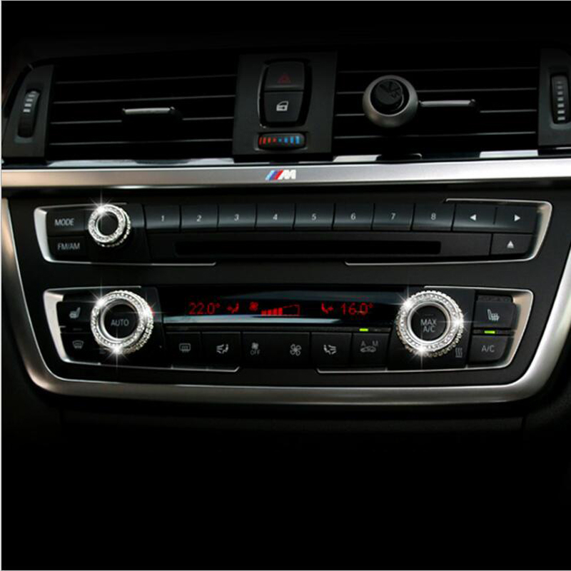Car Styling Air Conditioning Knobs Audio Cover Ring For BMW 1/2/3/4 Series F20 F21 F22 F23 F45 F46 F30 F31 F34 F35 F32 F33 F36 Accessories
Car Styling Air Conditioning Knobs Audio Cover Ring For BMW 1/2/3/4 Series F20 F21 F22 F23 F45 F46 F30 F31 F34 F35 F32 F33 F36 Accessories
