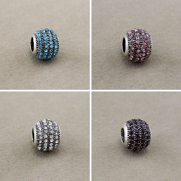 Fashionable Loose DIY Jewelry Alloy Beads Pink/Purple/Blue/Crystal Rhinestone Bead for Wholesale 12pcs/Lot
Fashionable Loose DIY Jewelry Alloy Beads Pink/Purple/Blue/Crystal Rhinestone Bead for Wholesale 12pcs/Lot