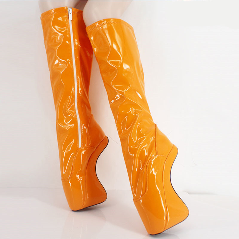 18CM Heel Height Sexy Round Toe Hoof Heel Platform Party Knee Boots US size 5.5-14.5 No.MT1826, Green
18CM Heel Height Sexy Round Toe Hoof Heel Platform Party Knee Boots US size 5.5-14.5 No.MT1826, Green