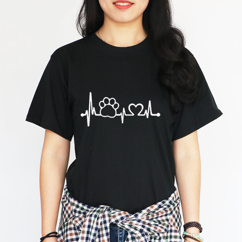 2018Heartbeat Lifeline dog cat foot Women tshirt Halajuku Casual Funny tshirt For Unisex Lady Girl Top Tees Hipster Novelty shipping NV82RF, Gray
2018Heartbeat Lifeline dog cat foot Women tshirt Halajuku Casual Funny tshirt For Unisex Lady Girl Top Tees Hipster Novelty shipping NV82RF, Gray