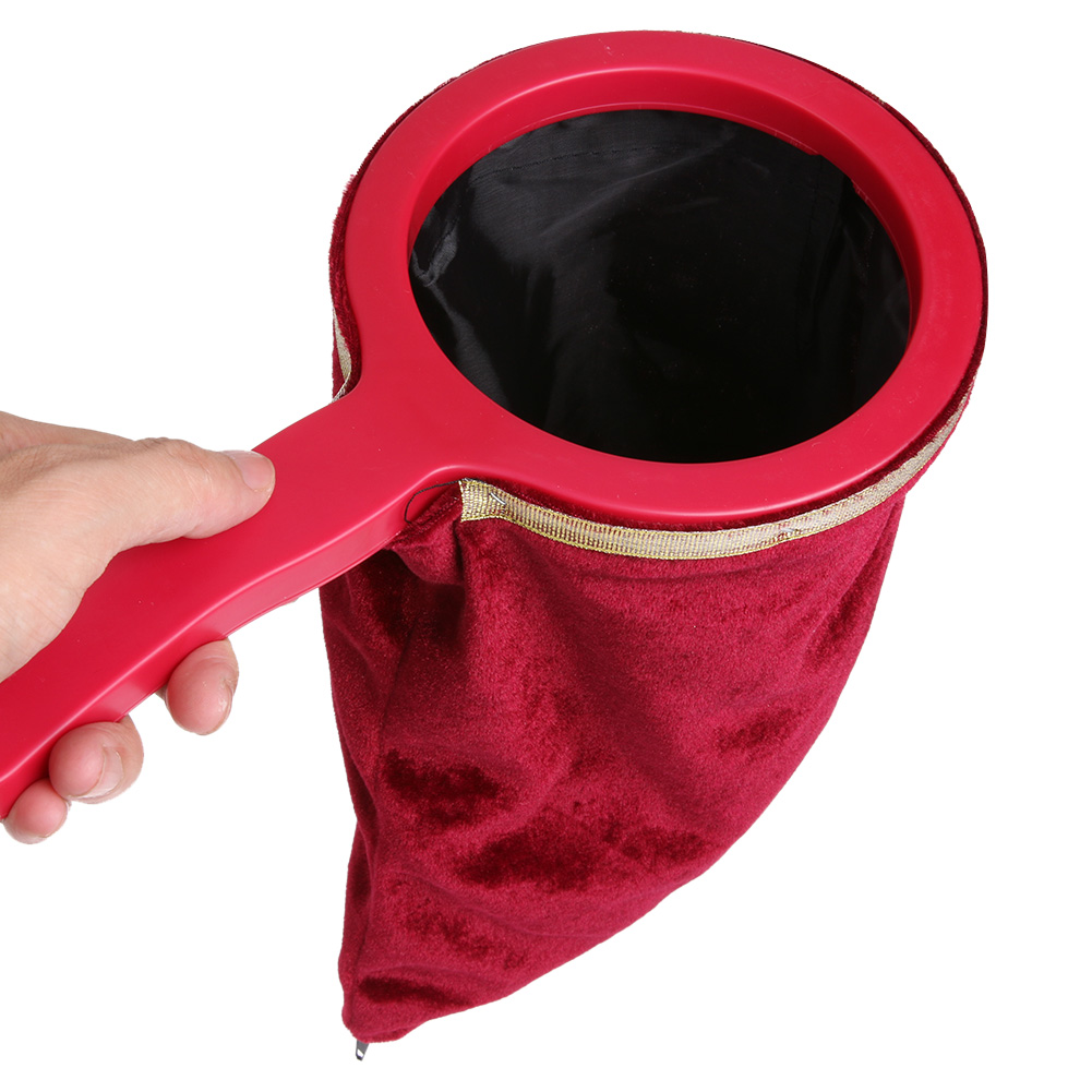 Magic Tricks Change Bag Make Things Appear or Disappear Beginner Magic Trick Props Close Up Magic Red Universal Bags