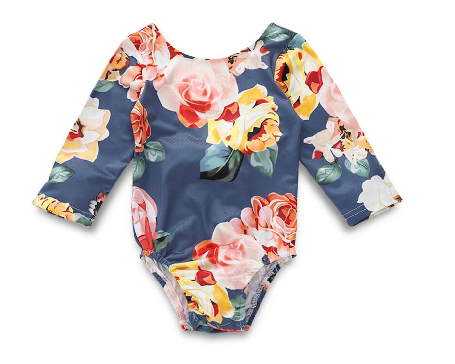 Baby Floral Print Long Sleeve Romper Girl Spring and Autumn Jumpsuits Kids Clothes Onesies ZHT 139, As picture
Baby Floral Print Long Sleeve Romper Girl Spring and Autumn Jumpsuits Kids Clothes Onesies ZHT 139, As picture