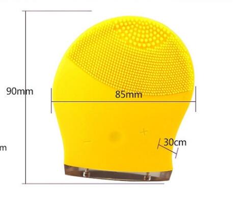 Sonic Silicone Deep Clean Facial Cleanser Vibration Cleaning Pulsating Brushes Silica gel cleanser Electric Face Massager For Skin Care