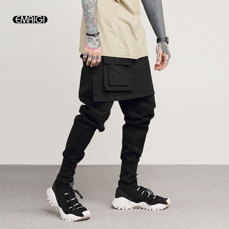 Men Fashion Casual Skirt Pant Street Cargo Trousers Male Rock Punk Hip Hop Dancer Harem Pant Jogger Sweatpants, Black
Men Fashion Casual Skirt Pant Street Cargo Trousers Male Rock Punk Hip Hop Dancer Harem Pant Jogger Sweatpants, Black