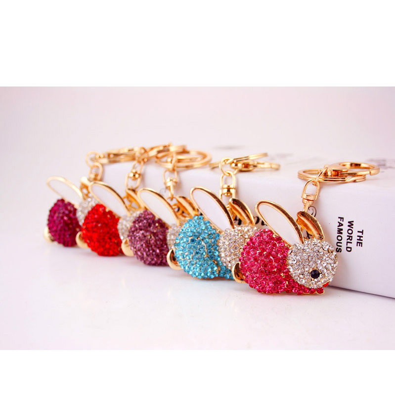 Free Shipping New Design Crystal Lovely Rabbit Keychain Keyring Bag/Purse Charm gift Real Gold Plated ,Alloy key Chain Key holder
Free Shipping New Design Crystal Lovely Rabbit Keychain Keyring Bag/Purse Charm gift Real Gold Plated ,Alloy key Chain Key holder