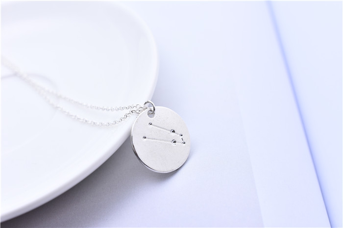 10pcs Handmade Taurus Constellation Necklace Jewelry Coin Taurus Chart Diagram Zodiac Astrological Sign Necklace Birthday Gift 
10pcs Handmade Taurus Constellation Necklace Jewelry Coin Taurus Chart Diagram Zodiac Astrological Sign Necklace Birthday Gift