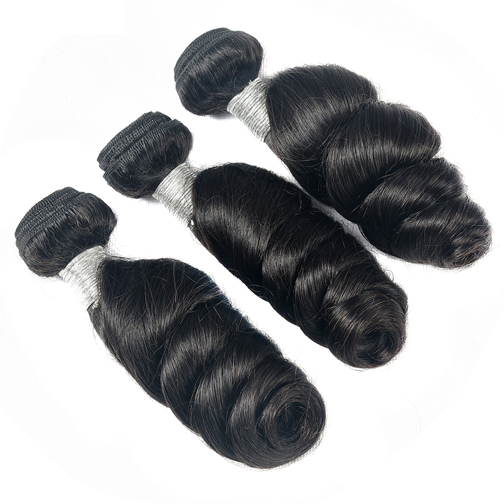 8A Unprocessed Cuticle Aligned Brazilian Hair loose Wave Remy Human Hair Extensions Peruvian Indian Malaysian Dyeable