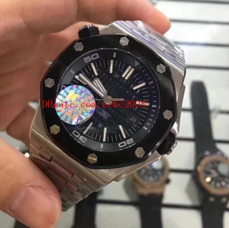 3 Style High Quality Watch Royal Oak Offshore 44mm 15703 15703ST.OO.A002CA.01 Stainless Steel Asia Mechanical Automatic Mens Man's Watches
3 Style High Quality Watch Royal Oak Offshore 44mm 15703 15703ST.OO.A002CA.01 Stainless Steel Asia Mechanical Automatic Mens Man's Watches