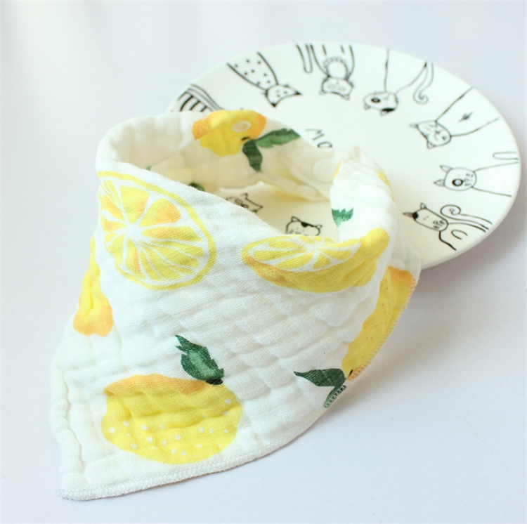 lovely baby bibs lunch Bibs/ Towel Saliva Baby Kids Infants 8 layers of gauze Burp Cloths T5I058