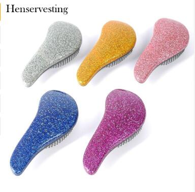 Hair brush detangle Tool Salon Free Styling Tamer Detangle Free Handle Glitter Brush Shower Comb
Hair brush detangle Tool Salon Free Styling Tamer Detangle Free Handle Glitter Brush Shower Comb
