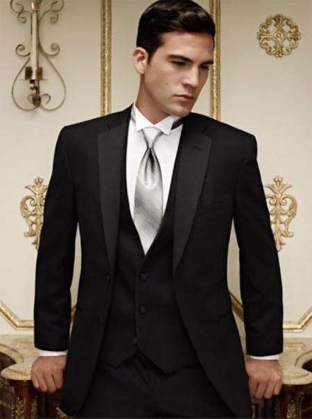New Arrival Black Groom Tuxedos Bridegroom Wear Men Business Formal Suits Prom Party Suits Customize(Jacket+Pants+Tie+Vest) NO;731, Same as image
New Arrival Black Groom Tuxedos Bridegroom Wear Men Business Formal Suits Prom Party Suits Customize(Jacket+Pants+Tie+Vest) NO;731, Same as image