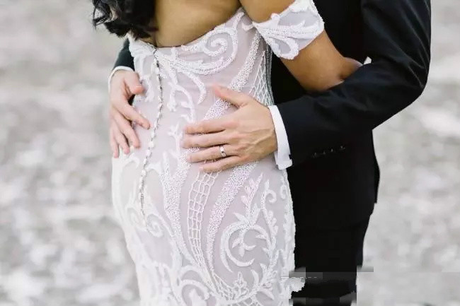 Modest Mermaid Wedding Dresses Sweetheart Lace Beaded Long Train Country Bridal Gowns Plus Size Chapel Wedding Gowns vestido de novia