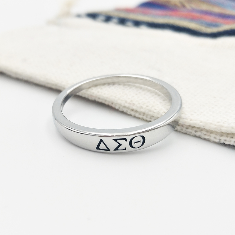 Classic Delta Sigma Theta Rings Black Letter Symbol Ring For Women Fashion Summer Style Gift Jewelry 2018 New Arrival Wholesale Jewelry
Classic Delta Sigma Theta Rings Black Letter Symbol Ring For Women Fashion Summer Style Gift Jewelry 2018 New Arrival Wholesale Jewelry