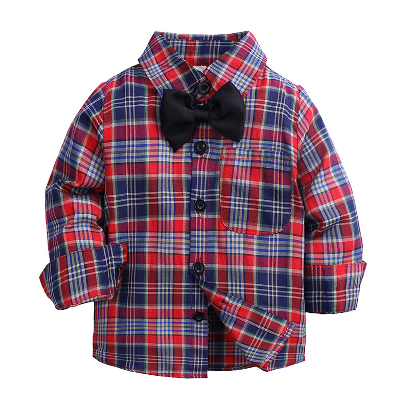 Hot Sale Plaid Shirts Child Kid Boys Girl Long Sleeve Buttons Pocket Tops Shirt Turn Down Collar Blouse Casual, Red
Hot Sale Plaid Shirts Child Kid Boys Girl Long Sleeve Buttons Pocket Tops Shirt Turn Down Collar Blouse Casual, Red