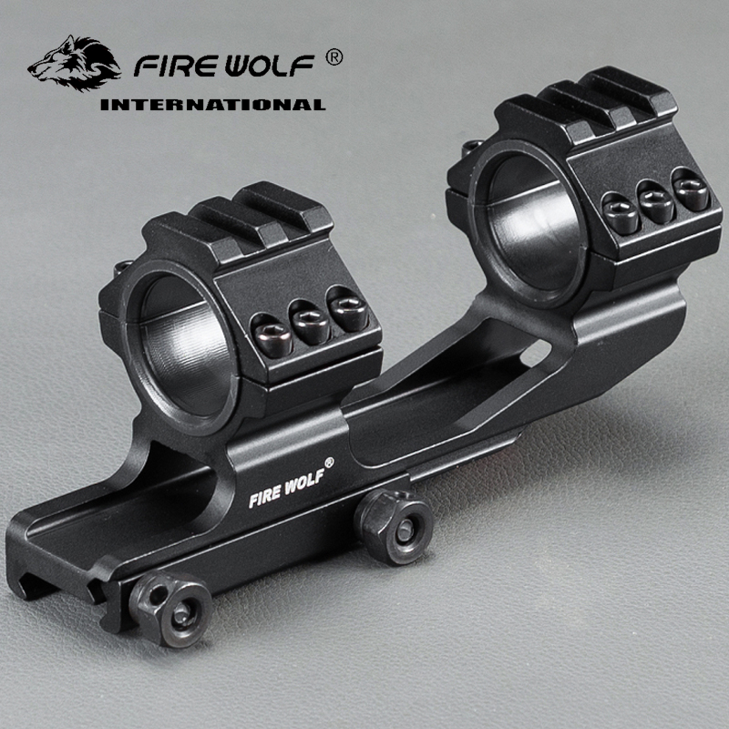 FIRE WOLF 25mm 30mm Ring Cantilever Heavy Duty Scope Mount Tactical Picatinny/Weaver Rail 20mm For Hunting
FIRE WOLF 25mm 30mm Ring Cantilever Heavy Duty Scope Mount Tactical Picatinny/Weaver Rail 20mm For Hunting