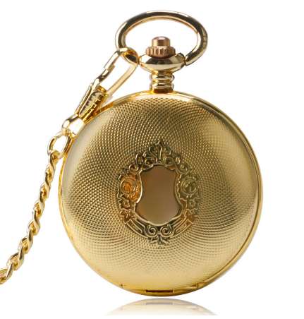 Half Hunter Luxury Exquisite Golden Royal Shield Design Pocket Watch Automatic Mechanical Fob Watches Men Women Pendant Gift, Other
Half Hunter Luxury Exquisite Golden Royal Shield Design Pocket Watch Automatic Mechanical Fob Watches Men Women Pendant Gift, Other