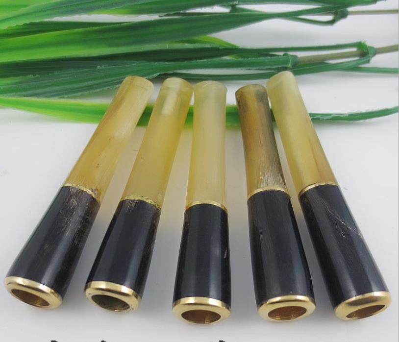 Niu Jiao cigarette holder 6-7 centimeters long horn, straight mouth, hand made cigarette holder
Niu Jiao cigarette holder 6-7 centimeters long horn, straight mouth, hand made cigarette holder