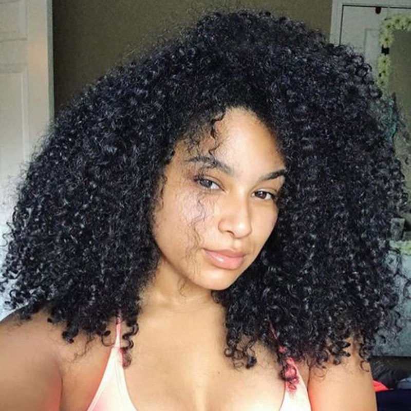 Kinky Curly 3 Bundles with 4x4 Lace Frontal Closure for Black Women Hair Extension Vendors Brazilian Virgin Human Hair Weaves 4Pcs/Lot, Natural color
Kinky Curly 3 Bundles with 4x4 Lace Frontal Closure for Black Women Hair Extension Vendors Brazilian Virgin Human Hair Weaves 4Pcs/Lot, Natural color