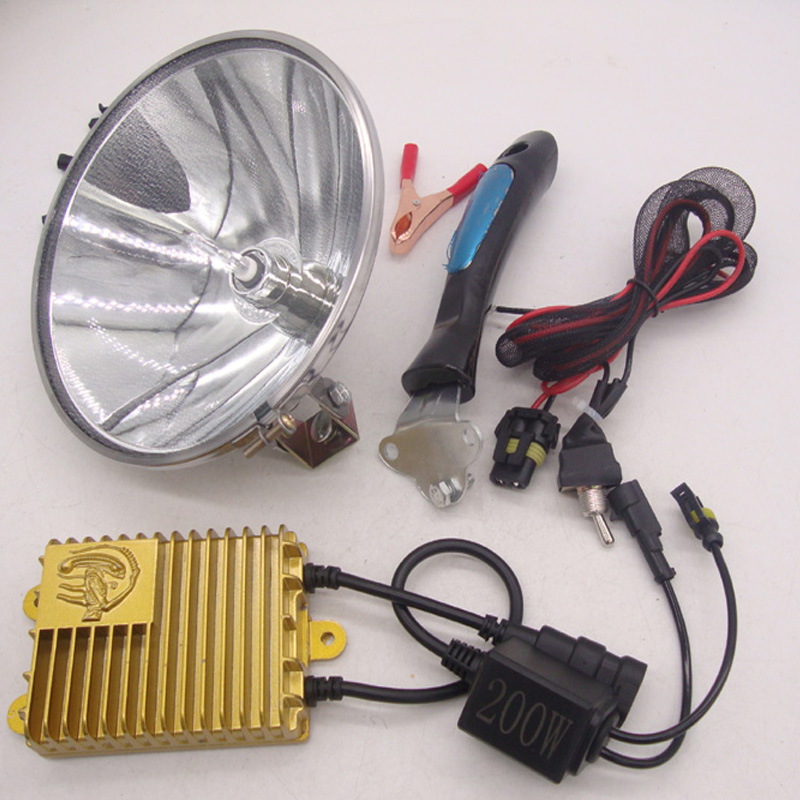 Camping Hunting Headlight Fishing Boating Xenon Handheld Super Light Spotlight Wholesale-12V 24V 200W HID 7inch Emergency Light
Camping Hunting Headlight Fishing Boating Xenon Handheld Super Light Spotlight Wholesale-12V 24V 200W HID 7inch Emergency Light