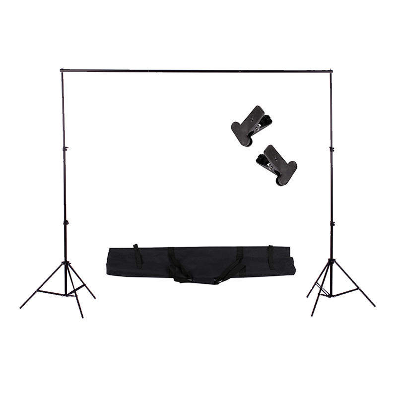2 * 2m Photo Studio Background Frame Folding Tripod Stand Backdrops Frames For Video Studio Photographic Accessories&Bag
2 * 2m Photo Studio Background Frame Folding Tripod Stand Backdrops Frames For Video Studio Photographic Accessories&Bag