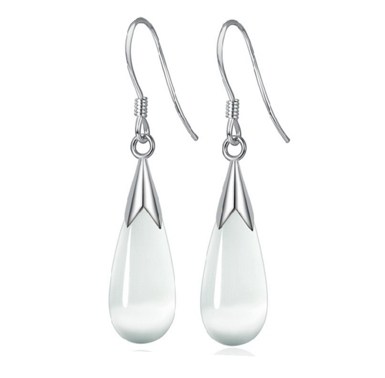 High Quality Cat Eye Stone Drop Dangle Earrings Fashion Jewelry Silver Plated Stone Pendant Earrings Mixed Batch Women Girls Gift Jewelry
High Quality Cat Eye Stone Drop Dangle Earrings Fashion Jewelry Silver Plated Stone Pendant Earrings Mixed Batch Women Girls Gift Jewelry