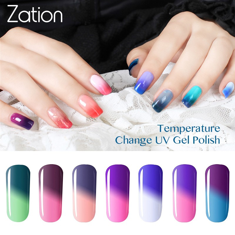 Zation Snowy Thermal Chameleon Nail Art New Arrival 8ML Temperature Change Mood Color Soak Off UV/LED Nail Gel Polish Varnish, 61white
Zation Snowy Thermal Chameleon Nail Art New Arrival 8ML Temperature Change Mood Color Soak Off UV/LED Nail Gel Polish Varnish, 61white