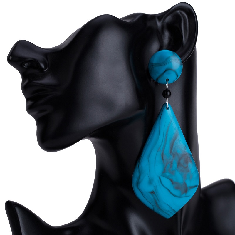 Bohemian Big Acrylic Resin Drop Earring Female Fashion Party Gift Cute Vintage Ethnic Punk Maxi Blue Dangle Earrings for Women Jewelry, Silver
Bohemian Big Acrylic Resin Drop Earring Female Fashion Party Gift Cute Vintage Ethnic Punk Maxi Blue Dangle Earrings for Women Jewelry, Silver