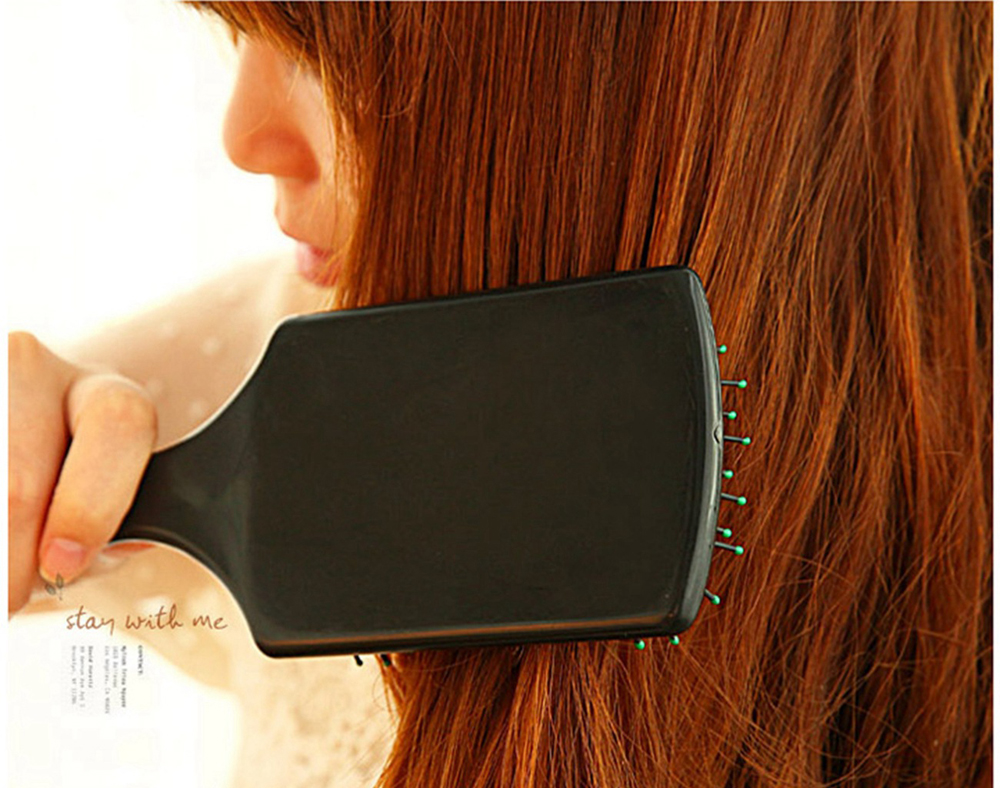 Professional Healthy Paddle Cushion Hair Loss Massage Brush Hairbrush Comb Scalp Hair Care