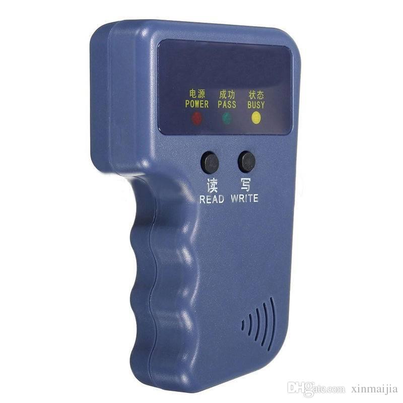 Handheld 125Khz RFID ID Card Copier Reader/Writer + 6 Writable Tags + 6 Cards