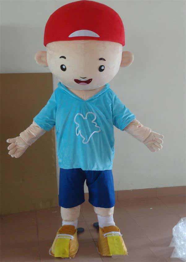 2018 High quality Good vision and good Ventilation a little boy mascot costume with red hat for adult to wear, Green
2018 High quality Good vision and good Ventilation a little boy mascot costume with red hat for adult to wear, Green