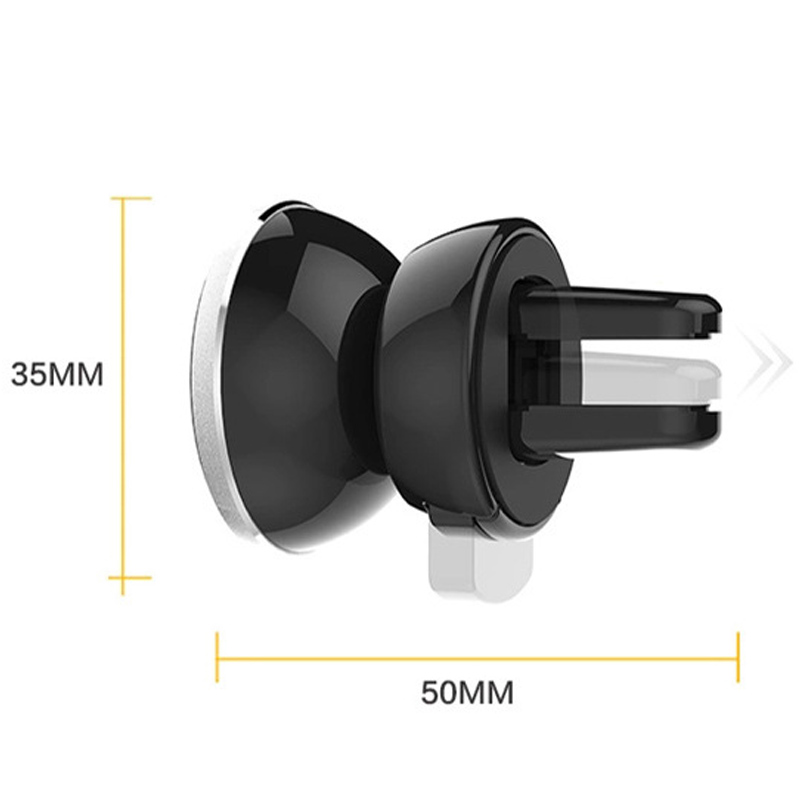 Strong Magnetic Universal Car Air Vent Phone 360 Degree Holder With 6pcs Reinforced Magnet Mount for Iphone X Samsung GPS Mobile