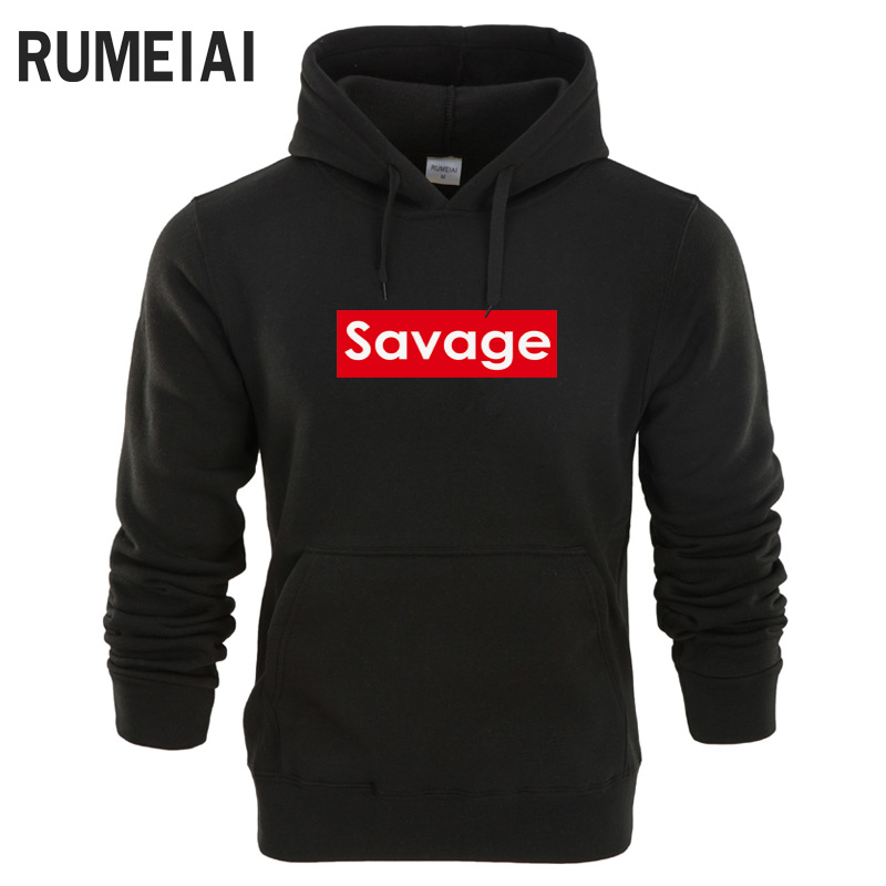 RUMEIAI 2018 Brand New Autumn Fashion Men's And Sweatshirts Man Casual Hoodies Men Clothing Hip Hop Savage Hoody, Red
RUMEIAI 2018 Brand New Autumn Fashion Men's And Sweatshirts Man Casual Hoodies Men Clothing Hip Hop Savage Hoody, Red