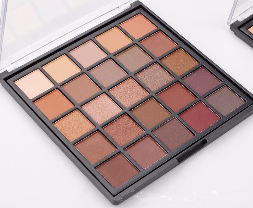 25 color Eyeshadow Compact Beauty make-up Makeup tools Make-up dish Tender grace Eye shadow free shipping