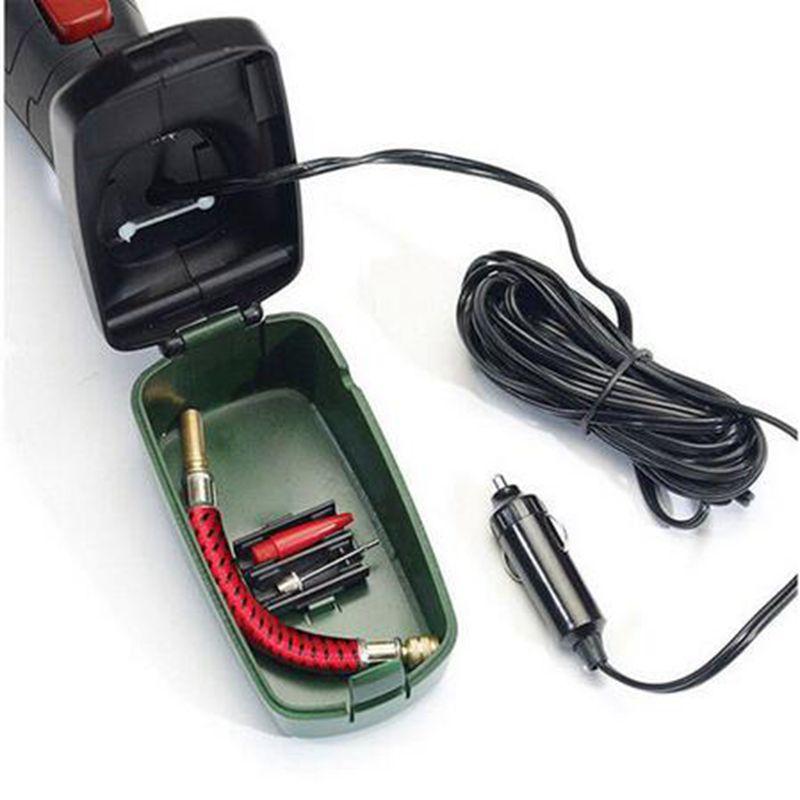 Universal Portable Handheld Electric Auto Car Tire Inflator Pump Air Compressor Tire Inflator Tool for Outdoor Sport Ball Toys