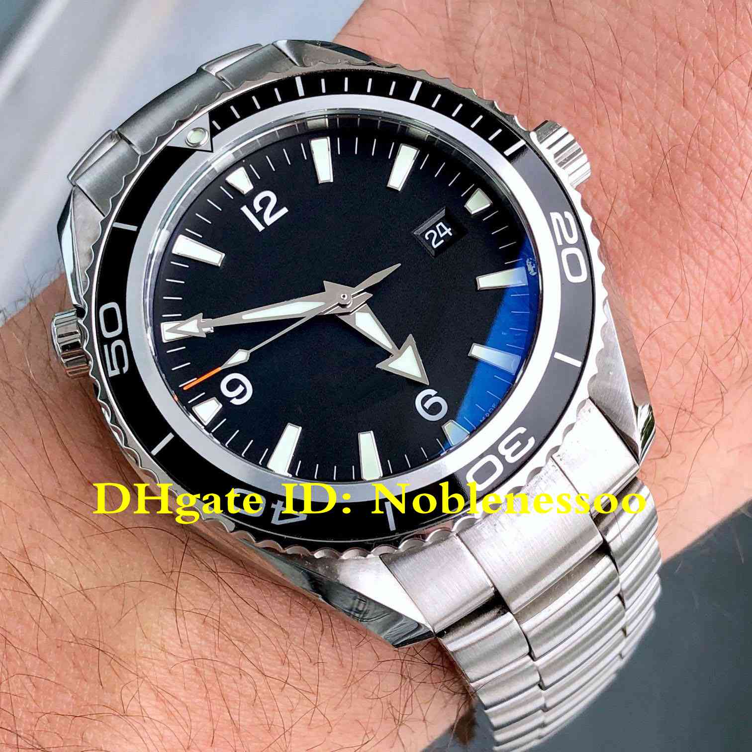6 Style Luxury Mens Watch Planet Ocean Co-Axial 600M 2200.50 Professional Black Dial Steel James Bond 007 Asia 2813 Automatic Men's Watches, Original box
6 Style Luxury Mens Watch Planet Ocean Co-Axial 600M 2200.50 Professional Black Dial Steel James Bond 007 Asia 2813 Automatic Men's Watches, Original box