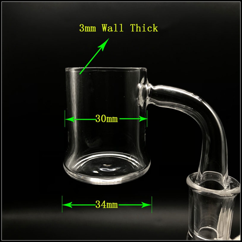 Evan Shore Banger 30mm OD 3mm Thick Flat Top Quartz Banger 10mm 14mm 18mm Male Female Quartz Banger Nails For Bongs Dab Rigs
Evan Shore Banger 30mm OD 3mm Thick Flat Top Quartz Banger 10mm 14mm 18mm Male Female Quartz Banger Nails For Bongs Dab Rigs