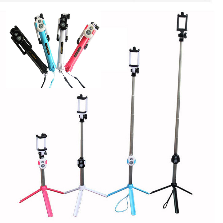 New Foldable Tripod Monopod Selfie Stick Bluetooth With Button Pau De Palo Selfie Stick For Android iPhone Perche Selfies, Mixed color
New Foldable Tripod Monopod Selfie Stick Bluetooth With Button Pau De Palo Selfie Stick For Android iPhone Perche Selfies, Mixed color