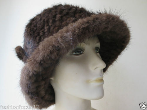 brand new fashion lady s winter real mink fur handmade knitted top hat coffee warm soft, Brown
brand new fashion lady s winter real mink fur handmade knitted top hat coffee warm soft, Brown