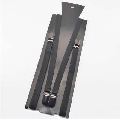 4 clips black clips no cross women suspenders for adult man pants with adjustable thin suspenders 1.5*100cm
4 clips black clips no cross women suspenders for adult man pants with adjustable thin suspenders 1.5*100cm
